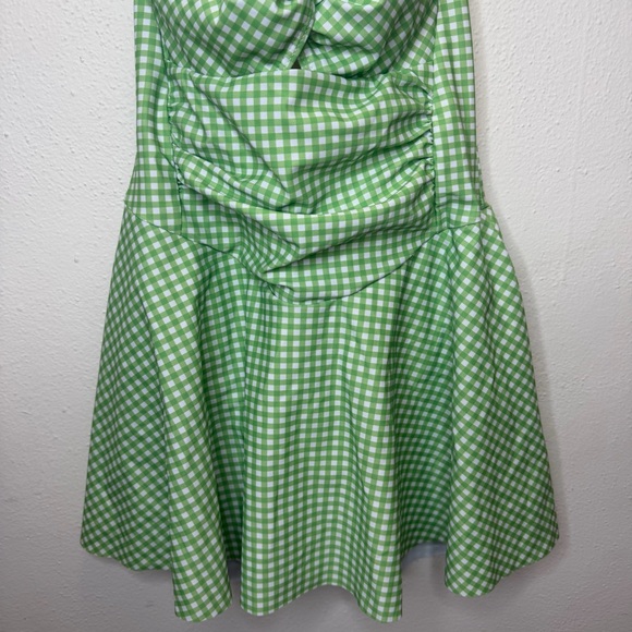 NWT Retro Stage Green and White One Piece Bathing Suiy Size Medium - Picture 8 of 14